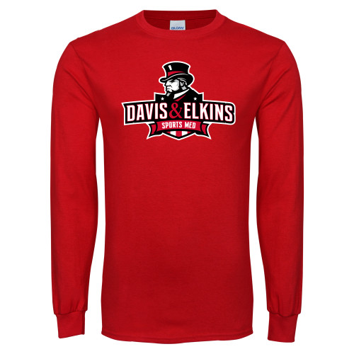  Red Long Sleeve T Shirt - Sports Med