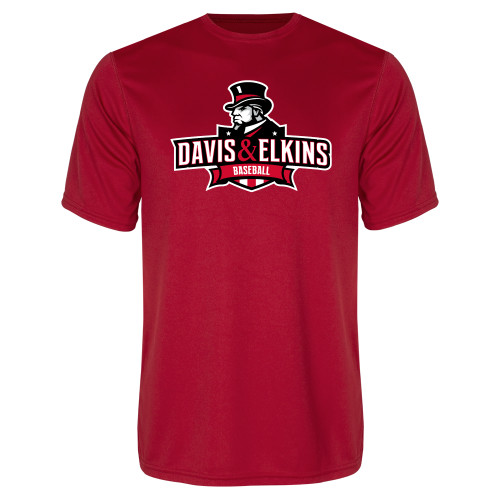  Red Performance Tee - Baseball