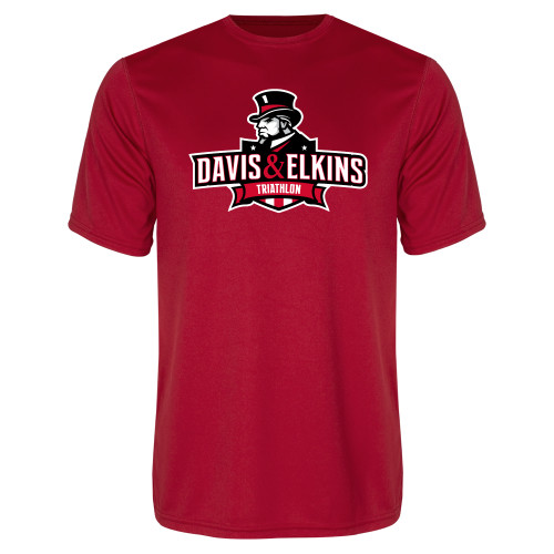  Red Performance Tee - Triathlon