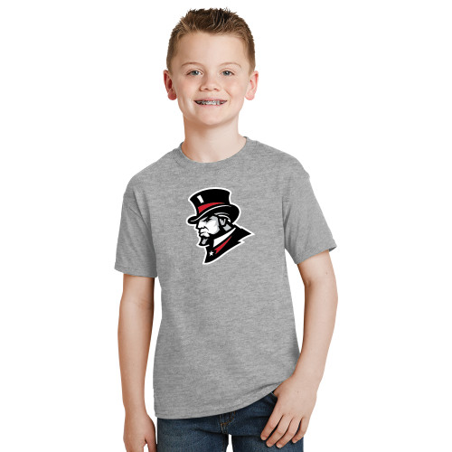  Youth Grey T Shirt - Senator Head