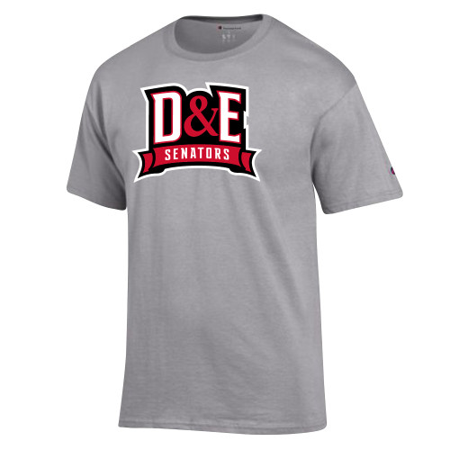  Champion Oxford Grey T Shirt - D and E Senators