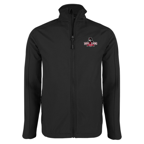  Black Softshell Jacket - Primary Mark