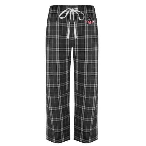  Black/Grey Flannel Pajama Pant - Primary Mark