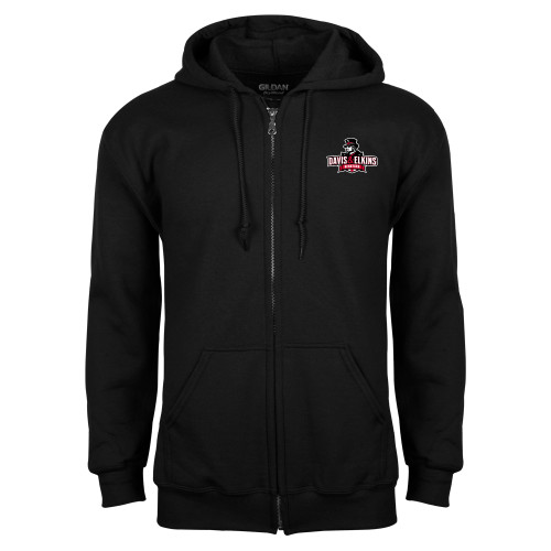  Black Fleece Full Zip Hoodie - Primary Mark
