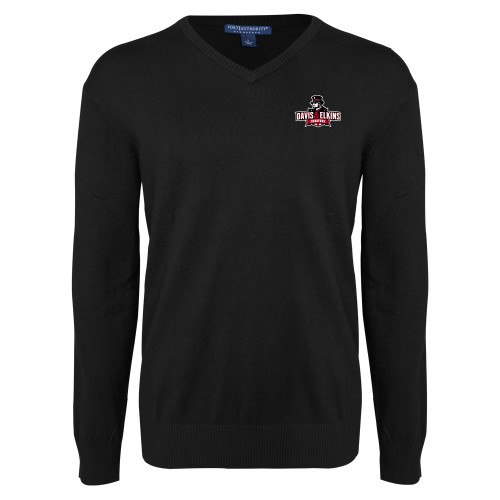  Black VNeck Sweater - Primary Mark