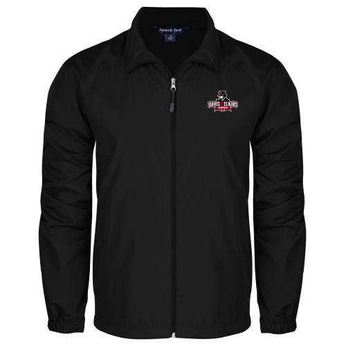  Black Full Zip Wind Jacket - Primary Mark