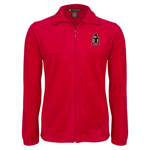  Red Fleece Full Zip Jacket - DE Senators