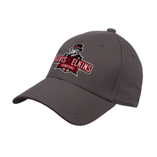  Charcoal Structured Adjustable Pro Style Hat - Primary Mark