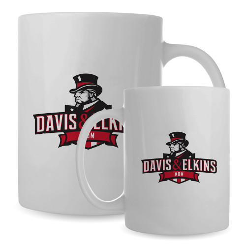  Mom Full Color White Mug 15oz - Davis and Elkins Mom