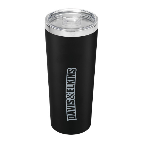 Thor Vacuum Insulated Black Tumbler 22oz - Davis and Elkins Wordmark Engraved