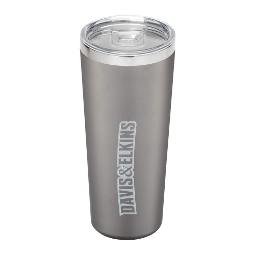 Thor Vacuum Insulated Grey Tumbler 22oz - Davis and Elkins Wordmark Engraved