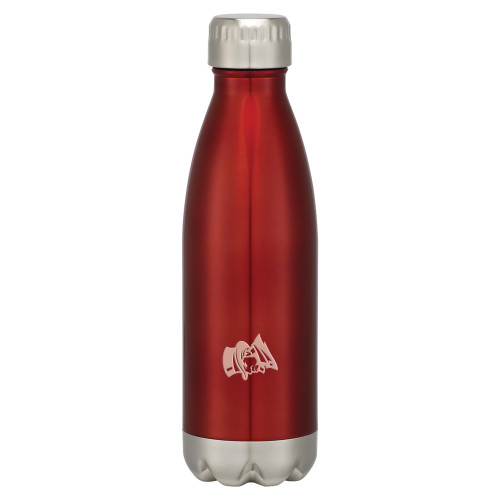 Swig Stainless Steel Red Bottle 16oz - Senator Head  Engraved