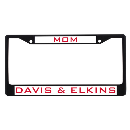  Mom Metal License Plate Frame in Black - Mom