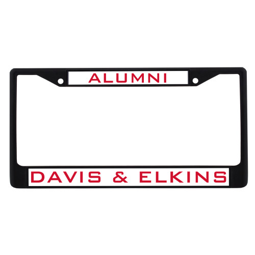  Alumni Metal License Plate Frame in Black - Alumni
