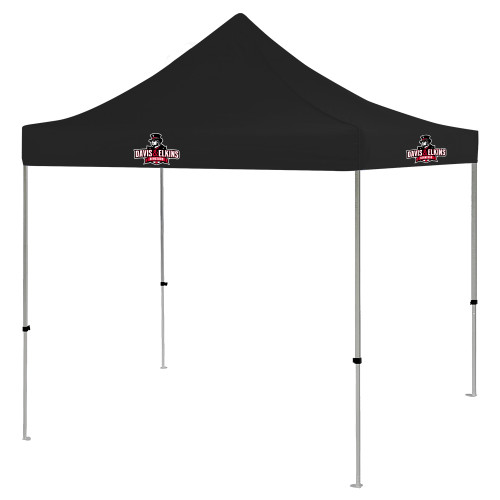  9 ft x 9 ft Black Tent - Primary Mark