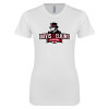 Thumbnail image for  Next Level Womens White Boyfriend Tee