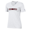 Thumbnail image for  Champion Womens White VNeck Tee
