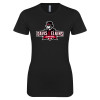 Thumbnail image for  Next Level Womens Black Boyfriend Tee