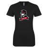 Thumbnail image for  Next Level Womens Black Boyfriend Tee