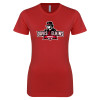 Thumbnail image for  Next Level Womens Red Boyfriend Tee