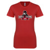 Thumbnail image for  Next Level Womens Red Boyfriend Tee
