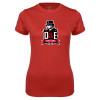 Thumbnail image for  Womens Red Performance Tee