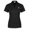 Thumbnail image for  Womens Black Performance Fine Jacquard Polo