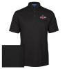 Thumbnail image for  Black Performance Fine Jacquard Polo