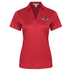 Thumbnail image for  Womens Red Performance Fine Jacquard Polo