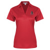 Thumbnail image for  Womens Red Performance Fine Jacquard Polo