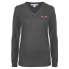 Thumbnail image for  Womens Charcoal Heather VNeck Sweater