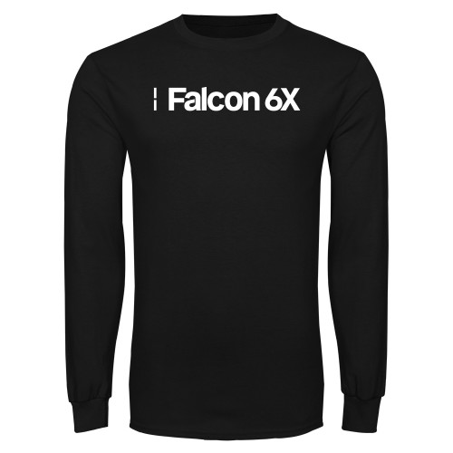  Black Long Sleeve T Shirt - Falcon 6X