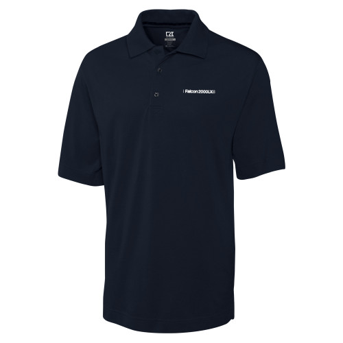  C&B Navy Advantage TriBlend Pique Polo - Falcon 2000LXS