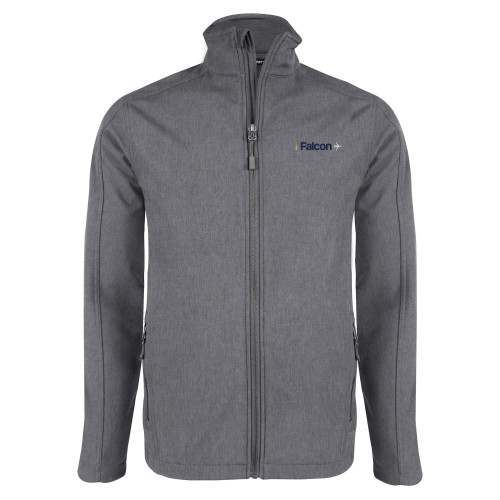 Dassault Falcon Grey Heather Softshell Jacket