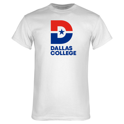  White T Shirt - Vertical Logo