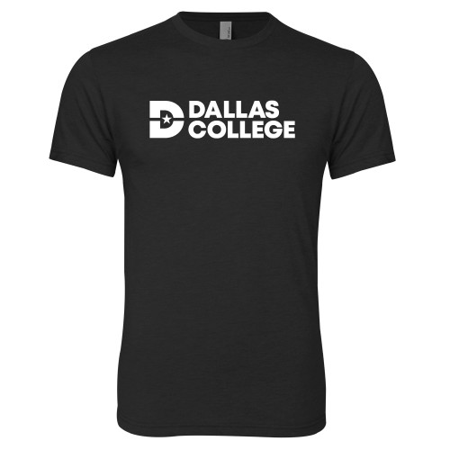  Next Level Black Triblend Tee - Primary Mark