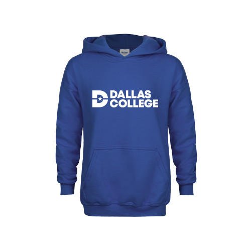  Youth Royal Fleece Hoodie - Primary Mark