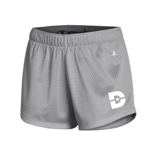  Champion Womens Grey Mesh Short - D Mark