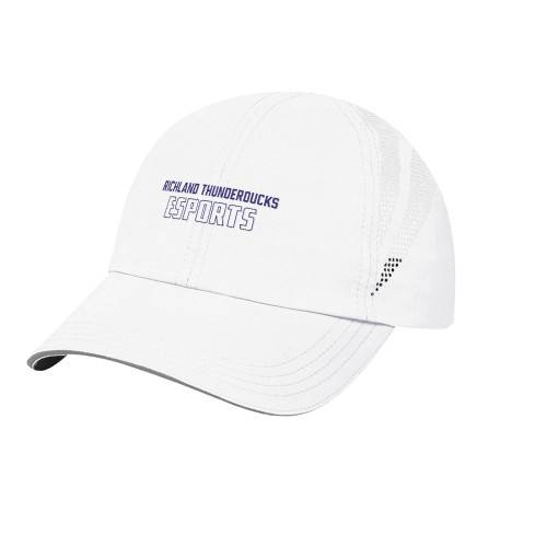  White Performance Cap - Richland Thunderducks Esports