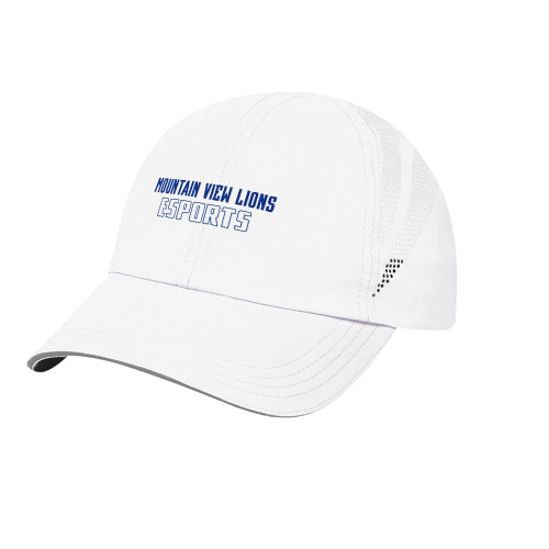  Womens White Performance Cap - Moutain View Lions Esports