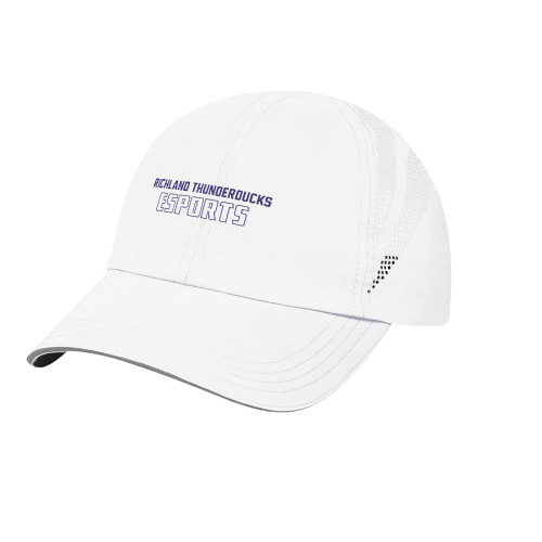  Womens White Performance Cap - Richland Thunderducks Esports