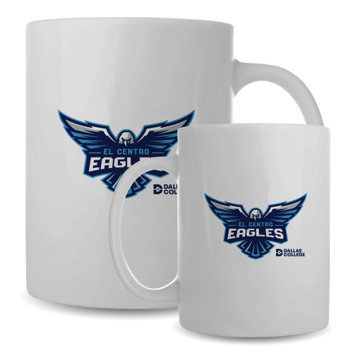  Full Color White Mug 15oz - El Centro Eagles