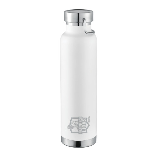  Thor Copper Vacuum Insulated White Bottle 22oz - Moutain View Lions  Engraved