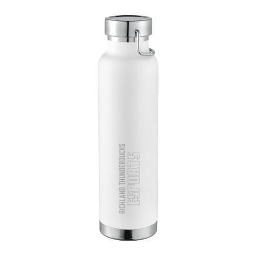  Thor Copper Vacuum Insulated White Bottle 22oz - Richland Thunderducks Esports Engraved