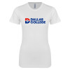 Thumbnail image for  Next Level Womens White Boyfriend Tee