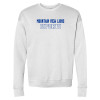 Thumbnail image for  Bella + Canvas White Fleece Crew
