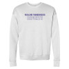 Thumbnail image for  Bella + Canvas White Fleece Crew