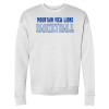 Thumbnail image for  Bella + Canvas White Fleece Crew