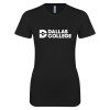 Thumbnail image for  Next Level Womens Black Boyfriend Tee