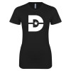 Thumbnail image for  Next Level Womens Black Boyfriend Tee